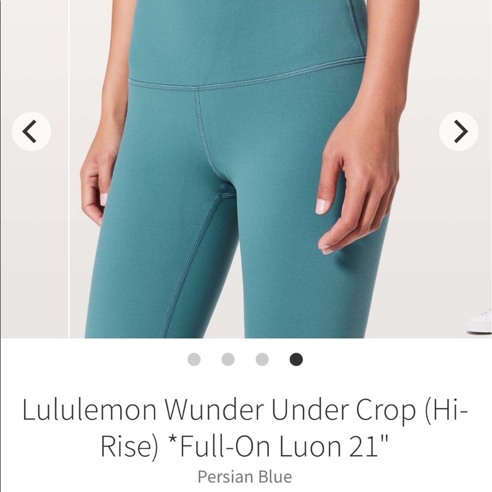 ISO Lululemon Wunder under roll down 6